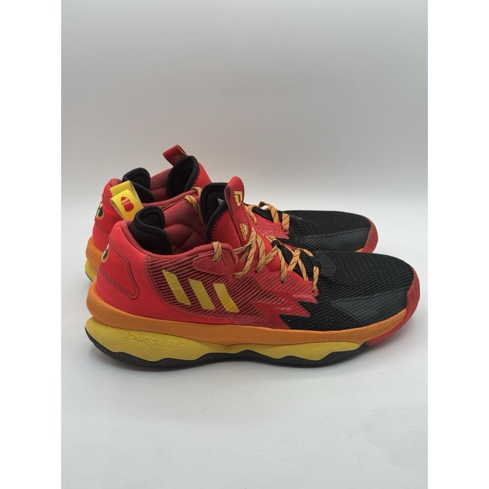 Adidas Dame 8 Pixar Mr. Incredible Red Basketball Shoes HR1562 Men Size 13